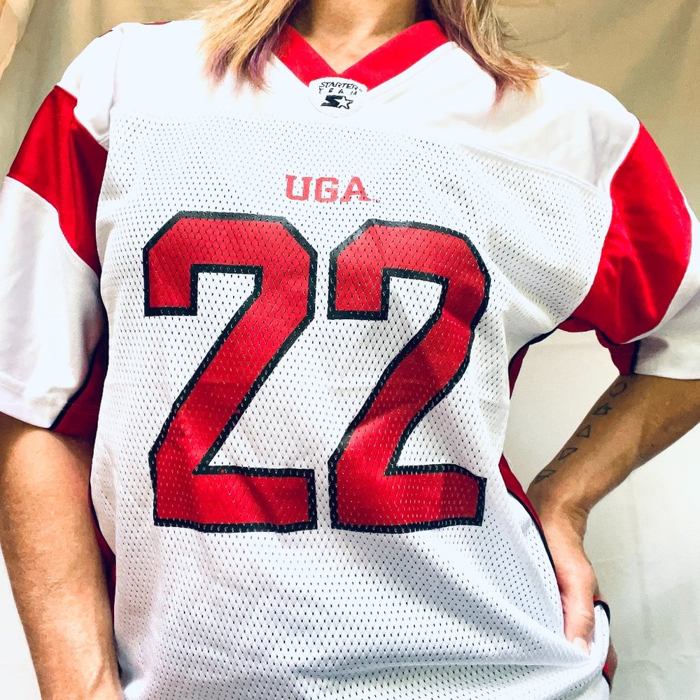 Univ of GA UGA #22 college football jersey Sz 16/18 GO Dawgs!